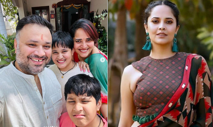  Anasuya Bharadwaj Sankranthi Festival Look Is Going Viral-TeluguStop.com