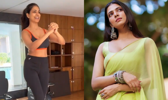  Malavika Mohanan Mind Blowing Looks Goes Viral At Gym-TeluguStop.com