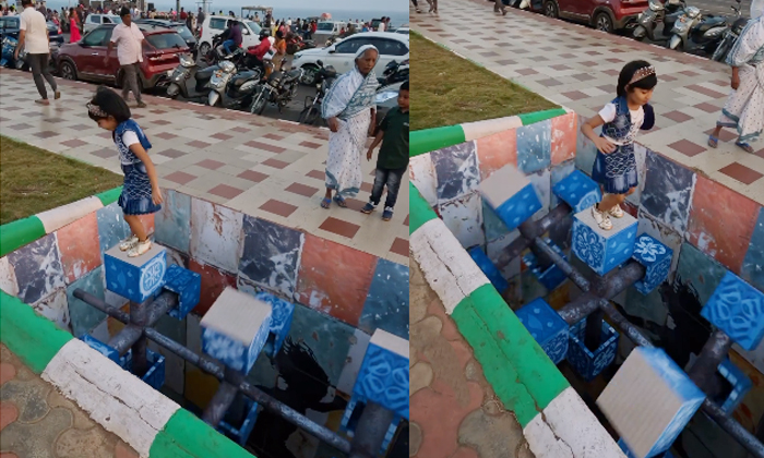 Watch How This Girl Playing Dangerous Game Video Viral Details, Artificial Intel Watch How This Girl Playing Dangerous Game Video Viral Details, Artificial Intel-TeluguStop.com