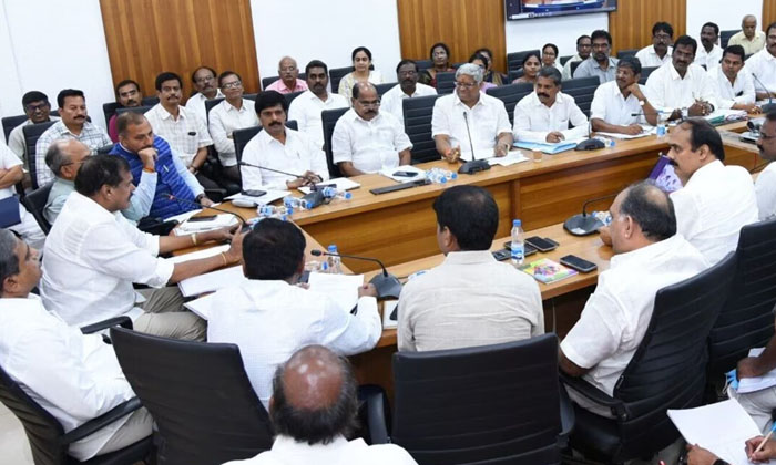 Cabinet Sub Committee Discussion With Ap Trade Unions Cabinet Sub Committee Discussion With Ap Trade Unions-TeluguStop.com