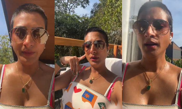  Actress Surekha Vani Enjoying In Goa Video Viral Social Media-TeluguStop.com