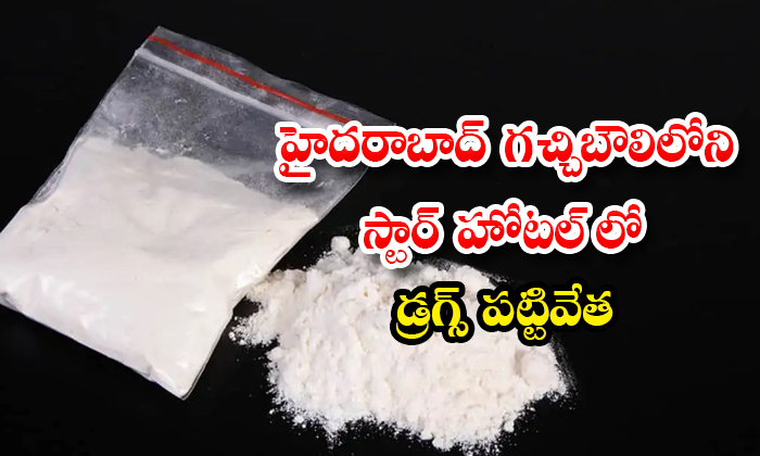  Drug Bust At Star Hotel In Gachibowli Hyderabad-TeluguStop.com