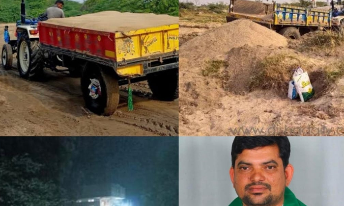  Illegal Transport Of Sand In Halia , Halia, Ramawat Sakru Naik, Halia Mandal Rev-TeluguStop.com