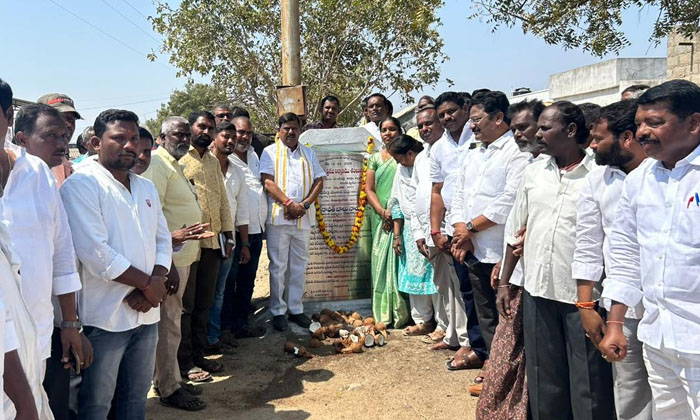  Development Of Villages During The Congress Regime: Mla Balunaik-TeluguStop.com
