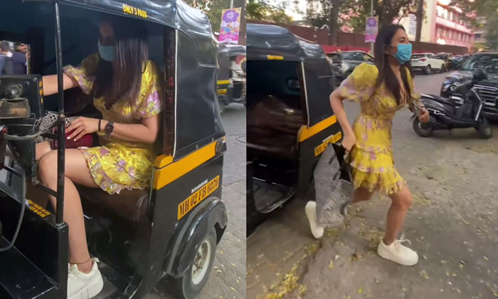  Rakul Preeth Use Auto Ride For Her Marriage Preparation-TeluguStop.com