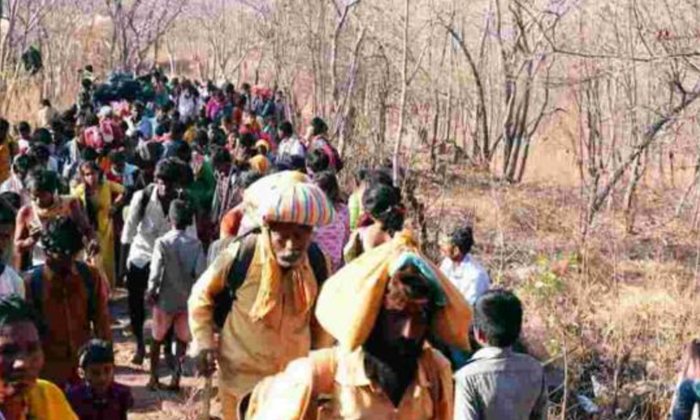  Collection Of Money From Devotees Of Srisailam Walk-TeluguStop.com