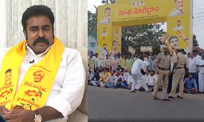  Tamballapalle Tdp : చంద్రబాబు నివాసం వద్ద-TeluguStop.com