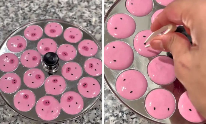  Viral Video Peppa Pig Idlis Recipe Going Viral On Internet-TeluguStop.com