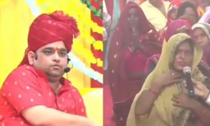  Baba Cured Bhakturalis Disease With One Mantra Video Viral-TeluguStop.com