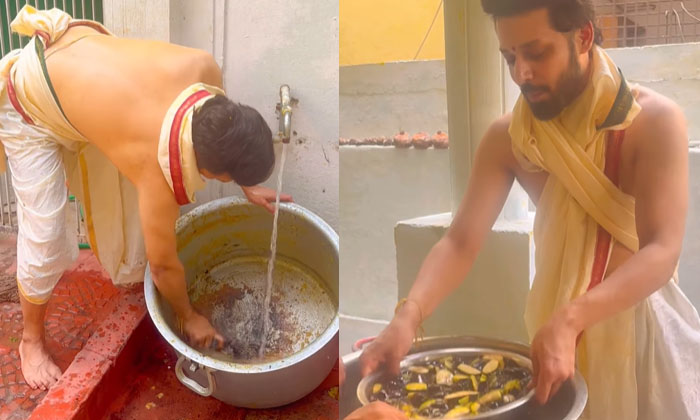  Actor Nandu Annapoorna Archana Food Made For 800 Poor People Watch Video-TeluguStop.com