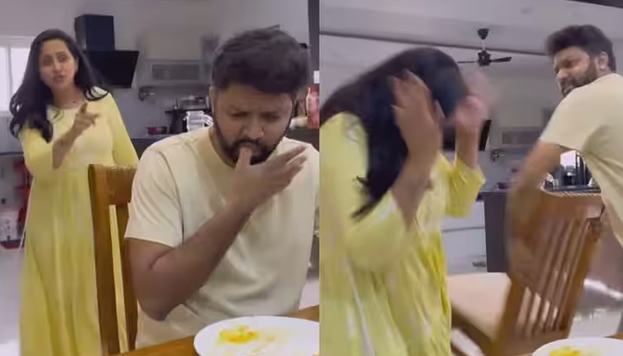  Bigg Boss Fame Anchor Lasya Got Beaten By Husband Video Getting Viral-TeluguStop.com