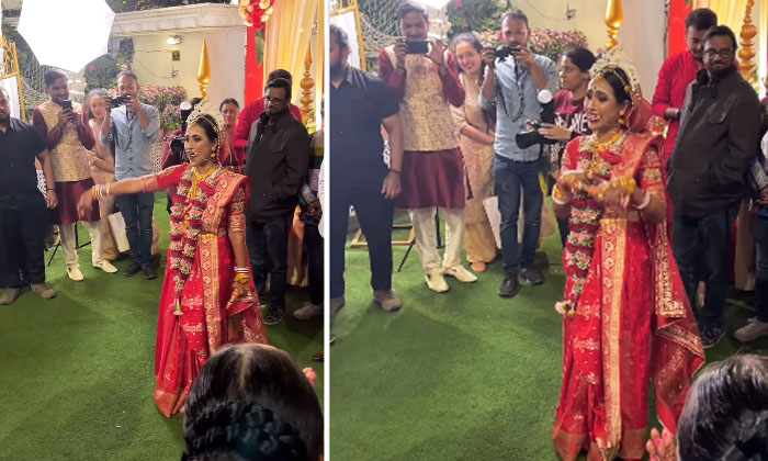  The Bride Danced Cutely To Taylor Swifts Song Video Viral-TeluguStop.com