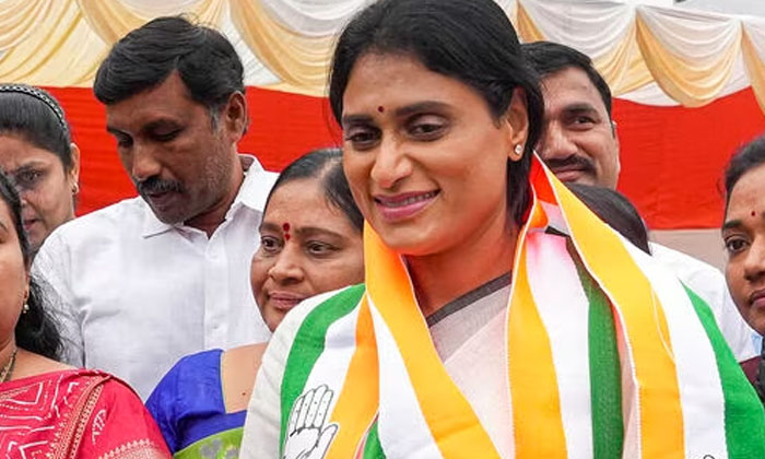  Ys Sharmila District Tour In Ap From Today-TeluguStop.com