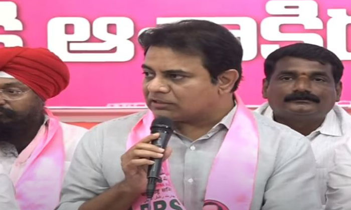  Brs Dharnas Across Telangana On 6th Of This Month Ktr-TeluguStop.com