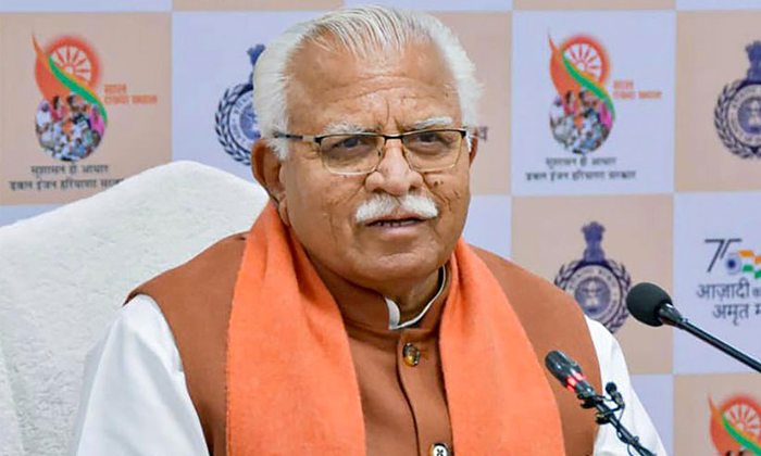  Haryana Cm Manohar Lal Khattar Resigns-TeluguStop.com