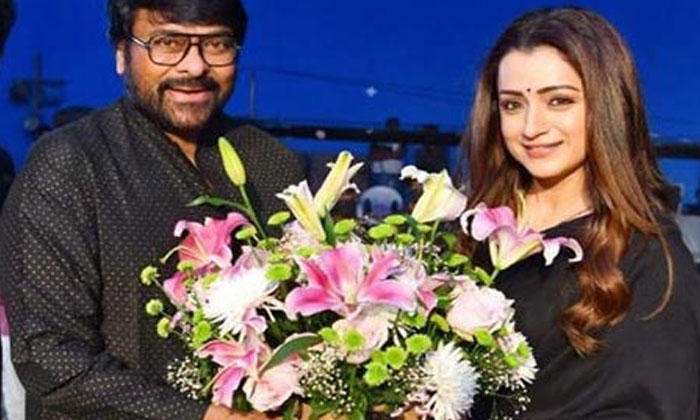 Telugu Chiranjeevi, Herointrisha, Gift, Trisha, Vishwambara-Movie