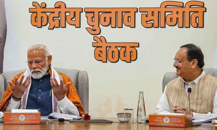  In A While The First List Of Bjp Lok Sabha Candidates-TeluguStop.com