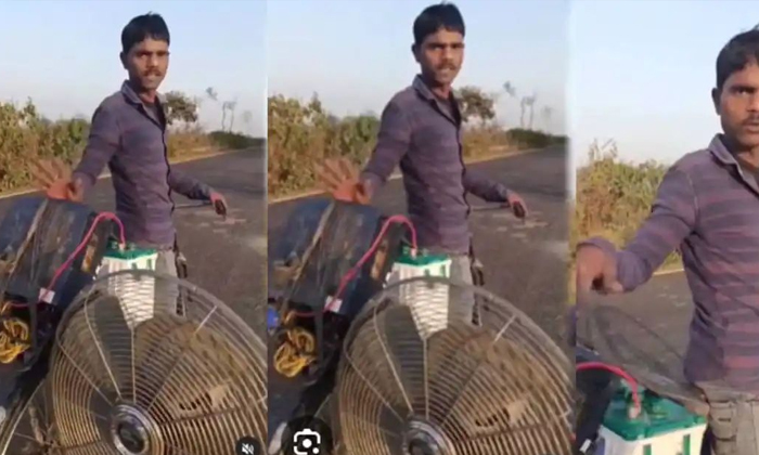  Is This A Viral Video Can You Convert A Cycle Into A Bike So Easily-TeluguStop.com