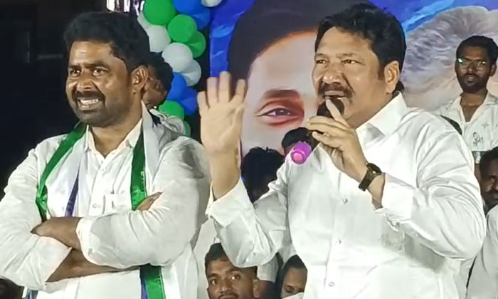  Minister Jogi Ramesh Made Serious Comments On Mla Vasantha Vasantha Venkata Kris-TeluguStop.com