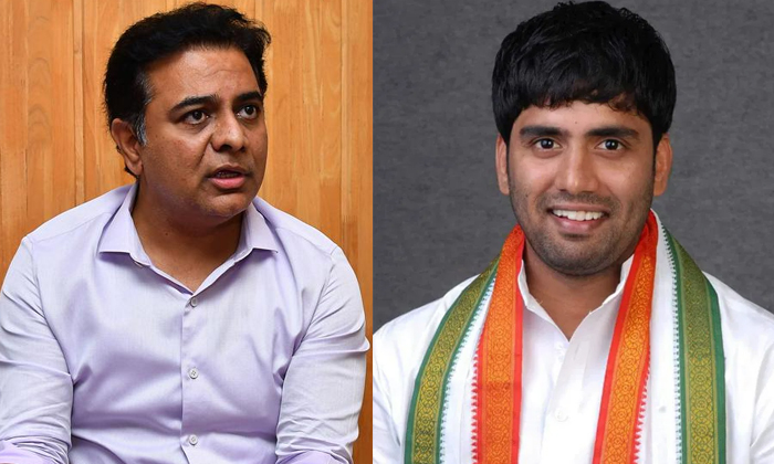  Ktr Has No Right To Criticize Revanth Reddy Congress Mp Anil-TeluguStop.com