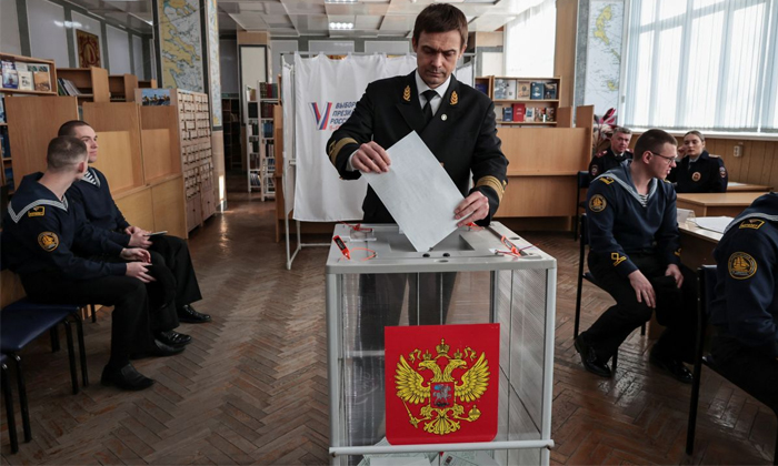  Russia Elections : రష్యా అధ్యక్ష ఎన్నికల�-TeluguStop.com