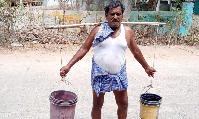  The Village Sheds Tears For Lack Of Water , Kodad, Agricultural Bore,  Wells  ,-TeluguStop.com