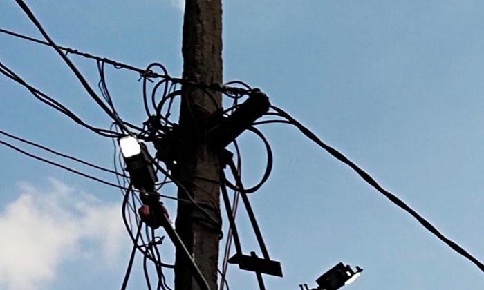 Street Lights That Stay On All Day. Waste Electricity , Marriguda, Electricity A Street Lights That Stay On All Day. Waste Electricity , Marriguda, Electricity A-TeluguStop.com