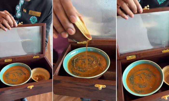  Ranveer Brar Dal Recipe With 24 Carat Gold Tadka Video Viral-TeluguStop.com
