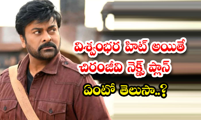  Do You Know What Is Chiranjeevis Next Plan If Vishwam Bhara Is A Hit-TeluguStop.com