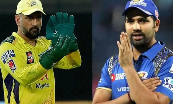 Who Will Create A New Record Between Rohit Dhoni And Ipl-TeluguStop.com