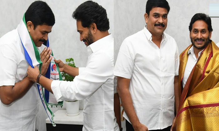  In The Presence Of Ys Jagan Large Numbers Of People Joined Ysrcp-TeluguStop.com