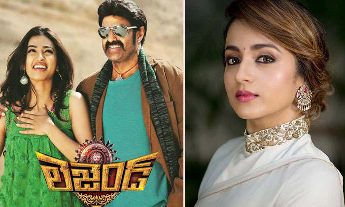  Do You Know Who Is The Heroine Who Missed Balayya Legend Movie-Balakrishna Lege-TeluguStop.com