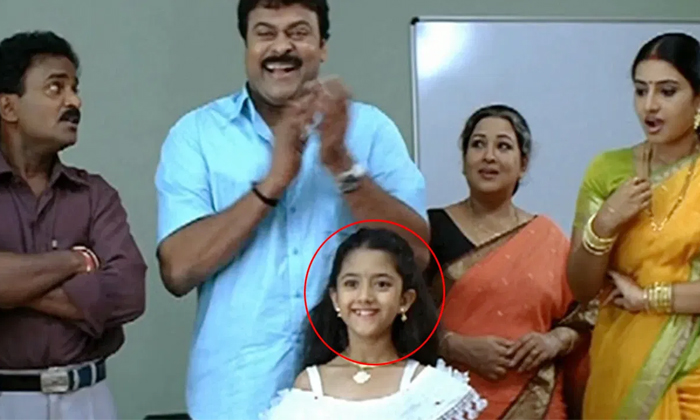  Jai Chiranjeeva Movie Child Artist Shriya Sharma Success Story Details-TeluguStop.com