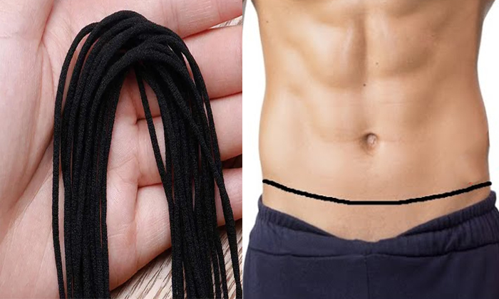  Know Why Do Men Ties Black Thread To Their Waist-TeluguStop.com