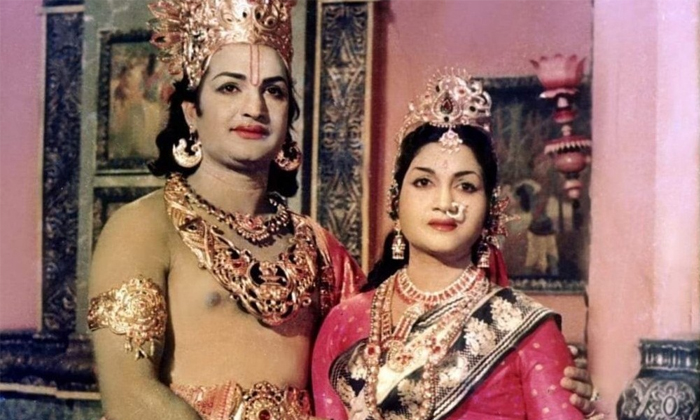 Telugu Anjalidevi, Cn Rao, Pullaiah, Telugu Color, Ghantasala, Girija, Lava Kusa