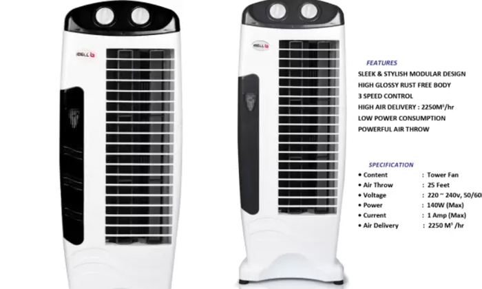  Aibel High Speed ​​tower Fan Low Price-high Features , Low Price-high Featur-TeluguStop.com