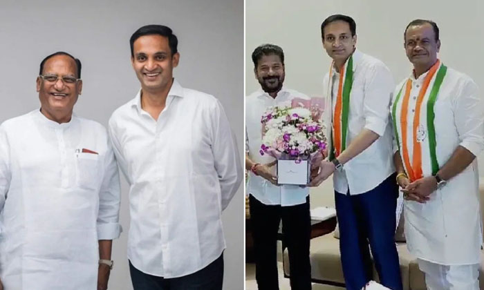  A Shock To Brs.. Council Chairman Gutta's Son Amit Reddy Joins Congress Amit Red-TeluguStop.com