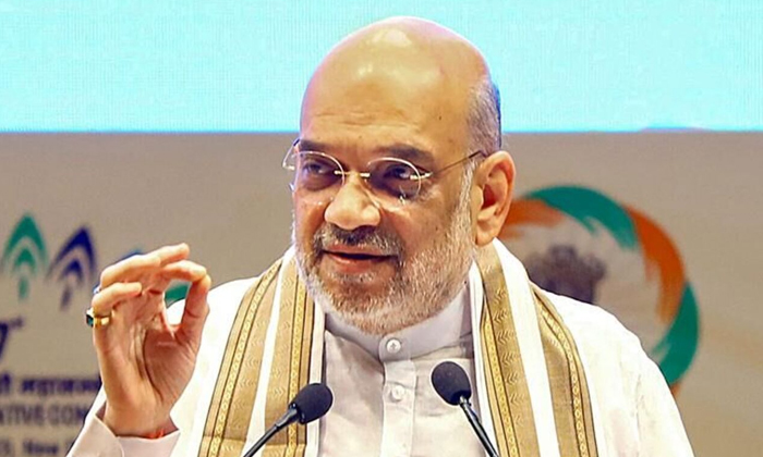  Amit Shah Who Launched New Teams In Offer Telangana, Amith Sha, Central Home Min-TeluguStop.com