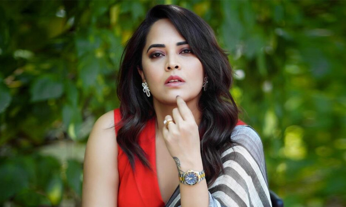  Anasuya Latest Post Goes Viral In Social Media , Anasuya, Tollywood Actress,marr-TeluguStop.com