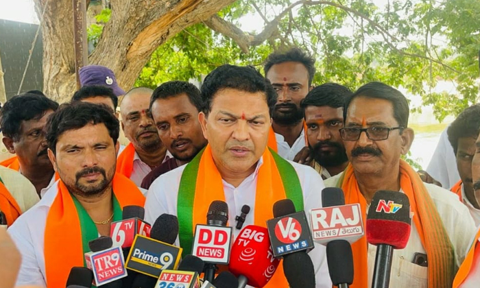  Bjp Leaders Inspected The Sagar Canal , Sagar Canal, Bjp Leaders ,nagarjuna Saga-TeluguStop.com