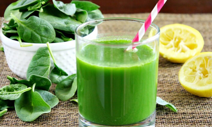  This Juice Helps In Purifying The Blood!, Cucumber Spinach Juice, Healthy Juice,-TeluguStop.com