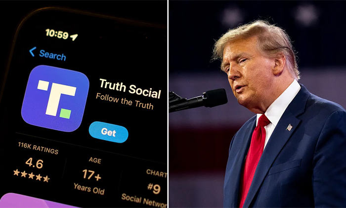  Donald Trump Net Worth Plunges 1bn Dollars After Truth Social 58mn Dollars Loss-TeluguStop.com