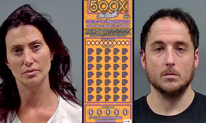  Florida Couple Arrested For Allegedly Making A Fake Lottery Ticket To Win,florid-TeluguStop.com