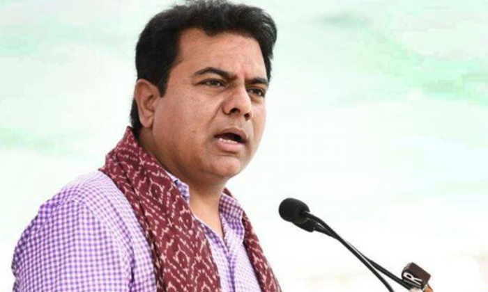  Ktr Demands Congress Govt About Phule Statue,minister Ktr,phule Statue,congress-TeluguStop.com