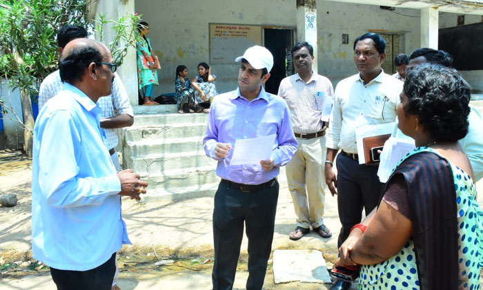 School Development Works Should Start Immediately :: District Collector Anurag J-TeluguStop.com