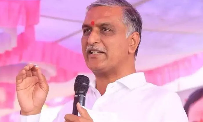  Fresh Water Should Be Given Even For Gargling..: Harish Rao, Brs , Ts Politics-TeluguStop.com