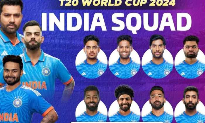  Indian Team Announcement For T20 World Cup , T20 World Cup, Indian Team Announce-TeluguStop.com