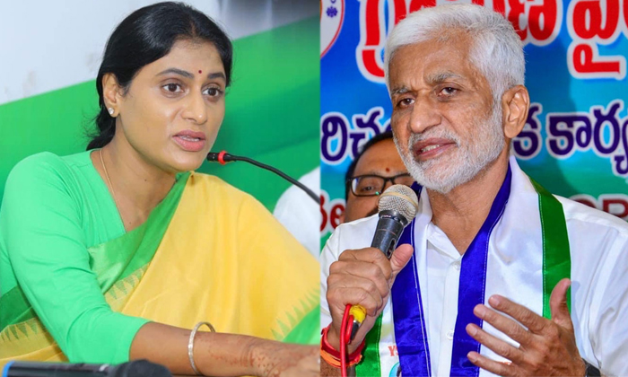  It Is A Political Mistake For Sharmila To Do So Vijayasai Reddy Criticizes Detai-TeluguStop.com