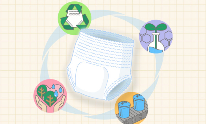  Japan Launches Horizontally Recycled Diapers,japan, Unicharm Corp, Baby Diaper-TeluguStop.com