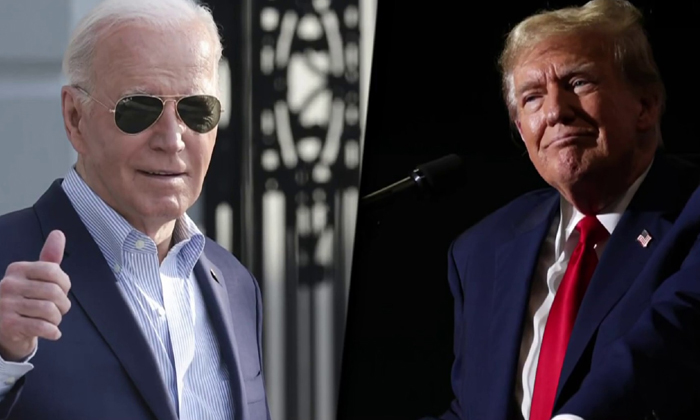  Joe Biden Trails Behind Donald Trump In Six Swing States, Opinion Poll Reveals ,-TeluguStop.com